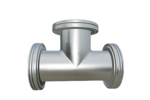Three way pipe ISO flange interface
